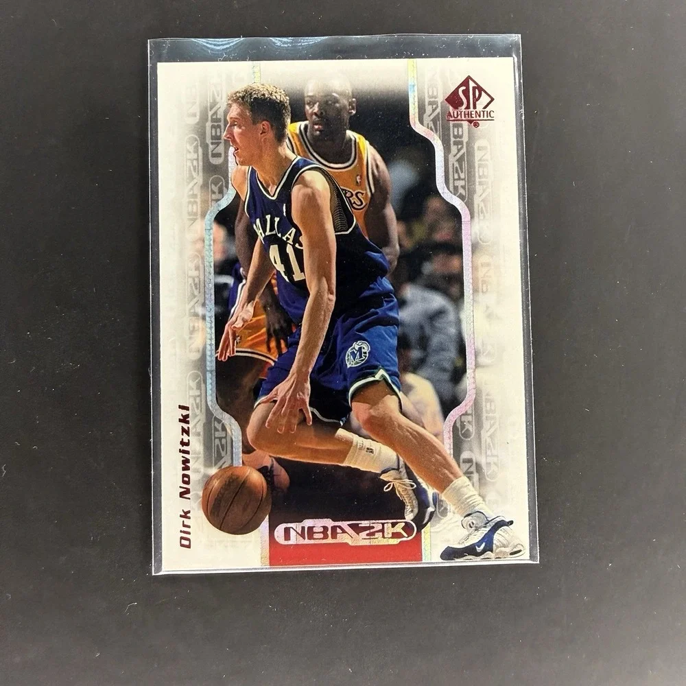 Dirk‎ Nowitzki 1998 SP Authentic NBA 2K #2K9 Rookie RC Mavericks